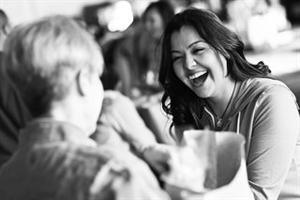 ica girl laughing